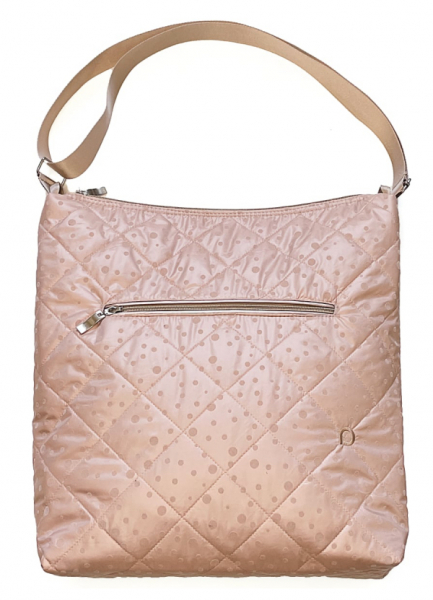 Soft Pink Dots pelenkázó táska babakocsira - NAGY